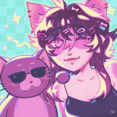 Painted icon example