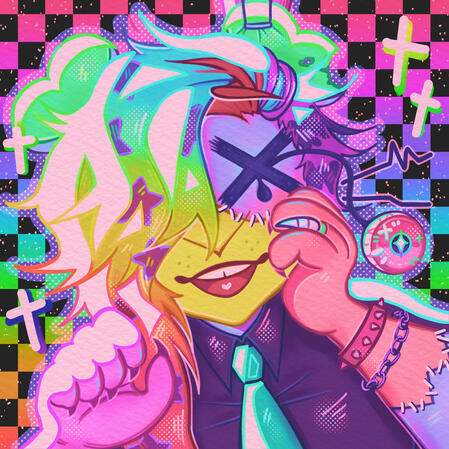 Painted icon example